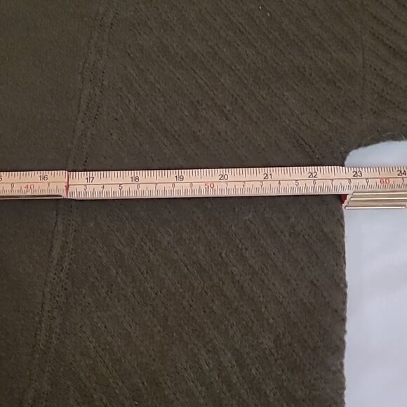 Philosophy olive green turtleneck sweater size large - Picture 5 of 7